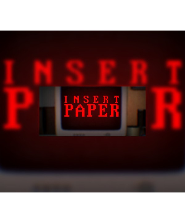 Insert Paper Steam Key GLOBAL